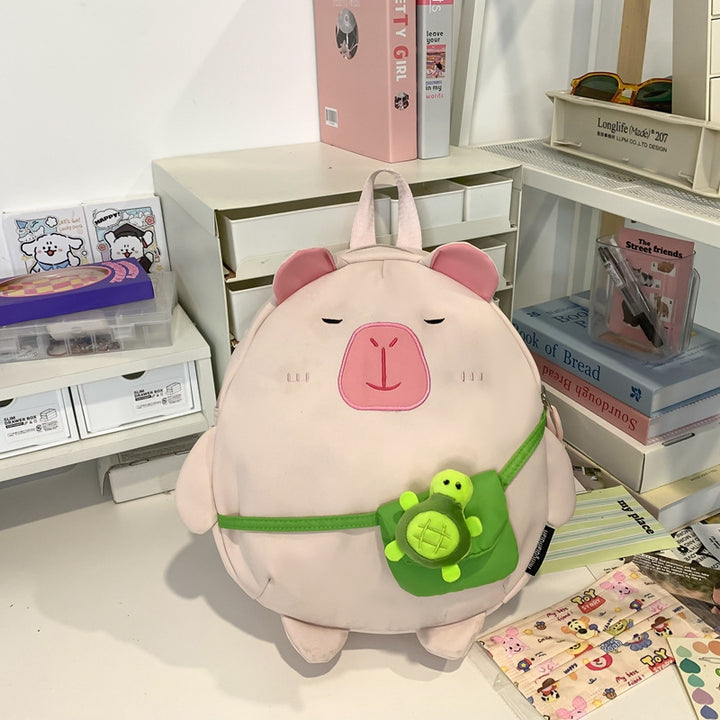 Backpack with Unique Animal Design and Many Compartments Bowlift