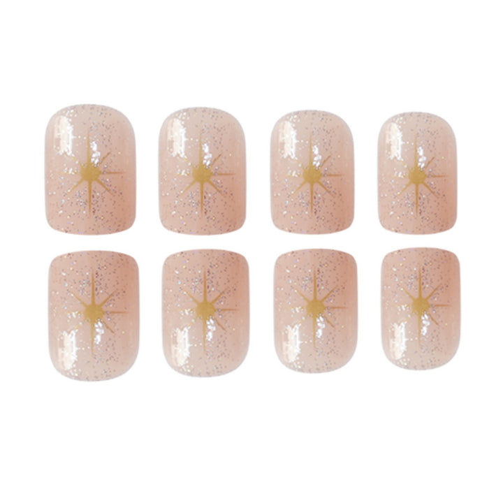 Sparkling Star Nail Art Bowlift