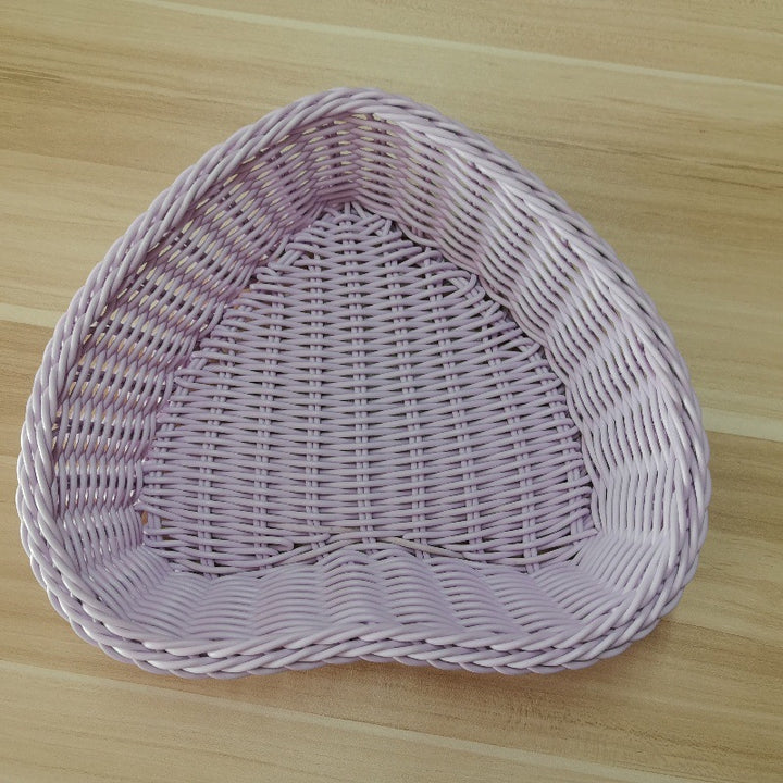 Decorative Wicker Storage Tray Bowlift