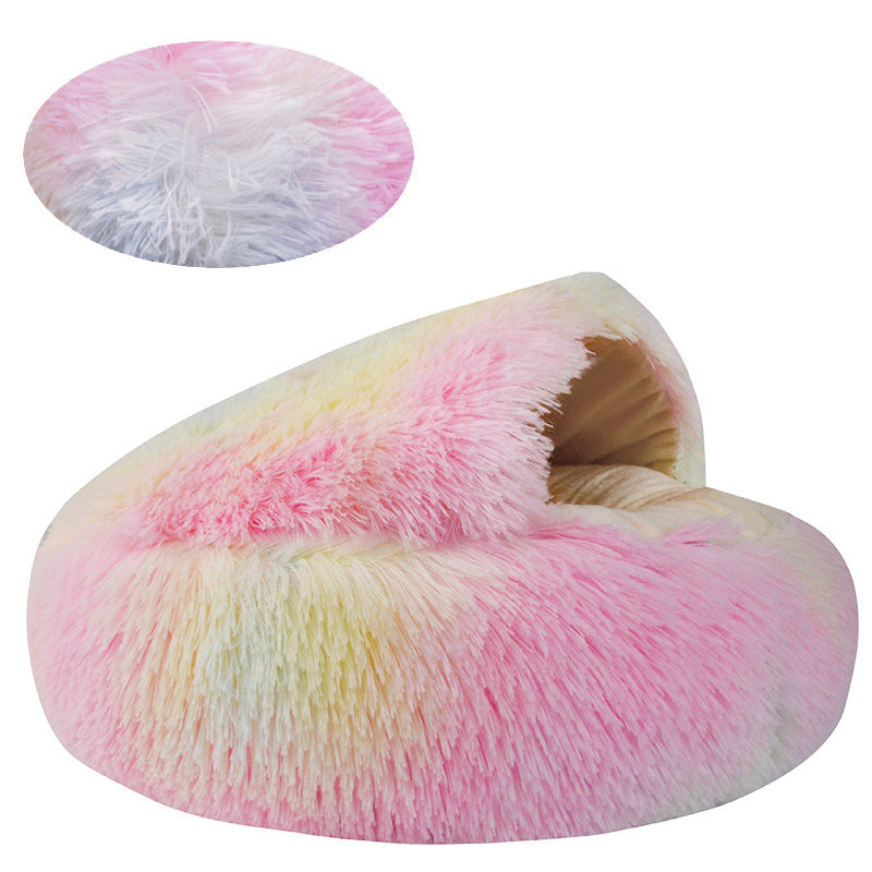 Cozy Soft  Hideaway  Dog Bed
