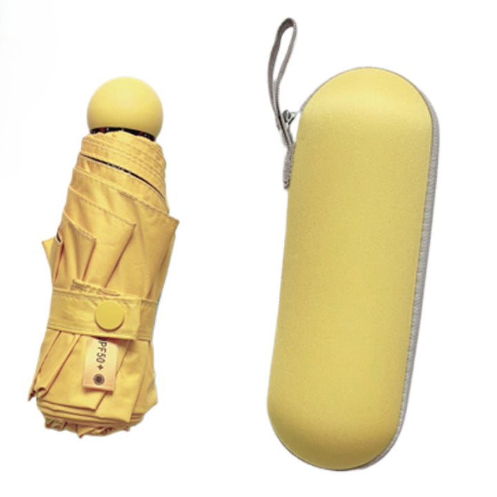 Compact automatic windproof travel umbrella with fiberglass ribs and ergonomic handle Bowlift