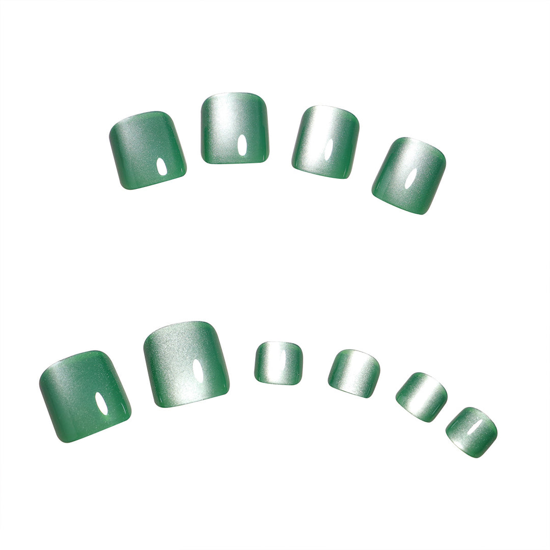 Glossy Press-On Nail Collection Bowlift