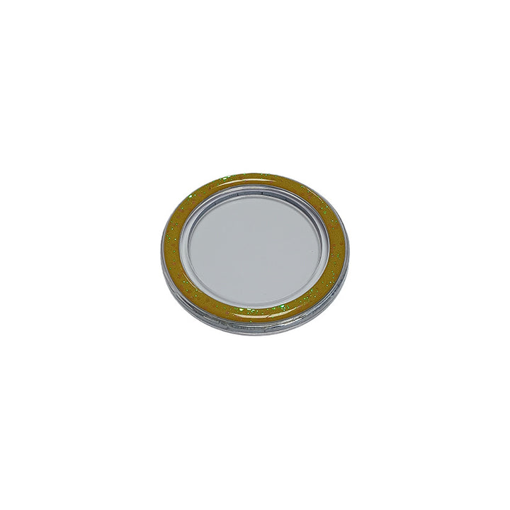 Decorative Transparent Compact Mirror Bowlift