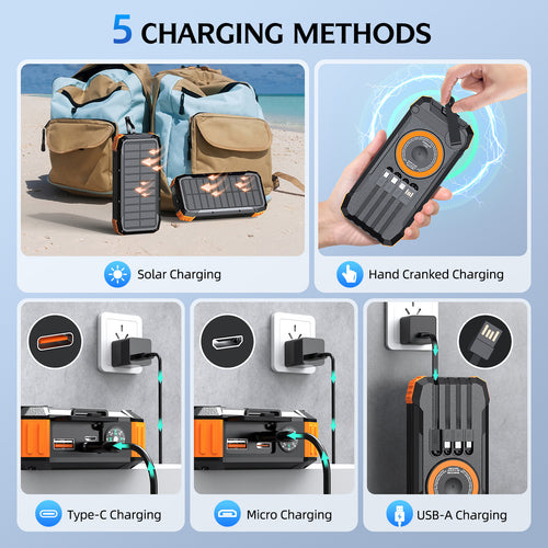 Solar Powerbank Bowlift