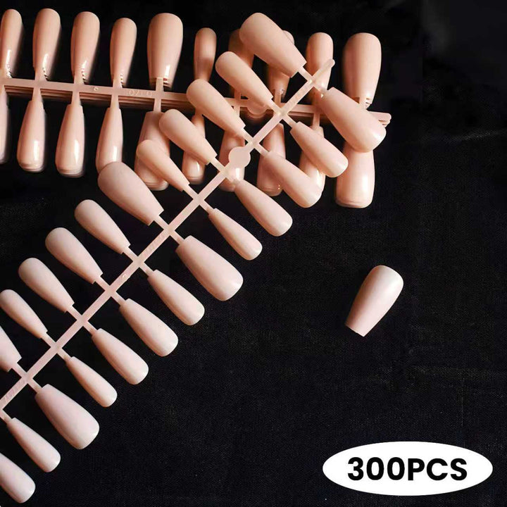 Elegant Long Press-On Nail Extensions Bowlift