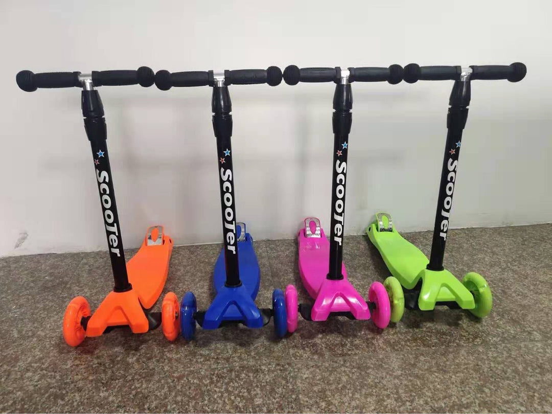 Lightweight 3-Wheel Kick Scooter Bowlift