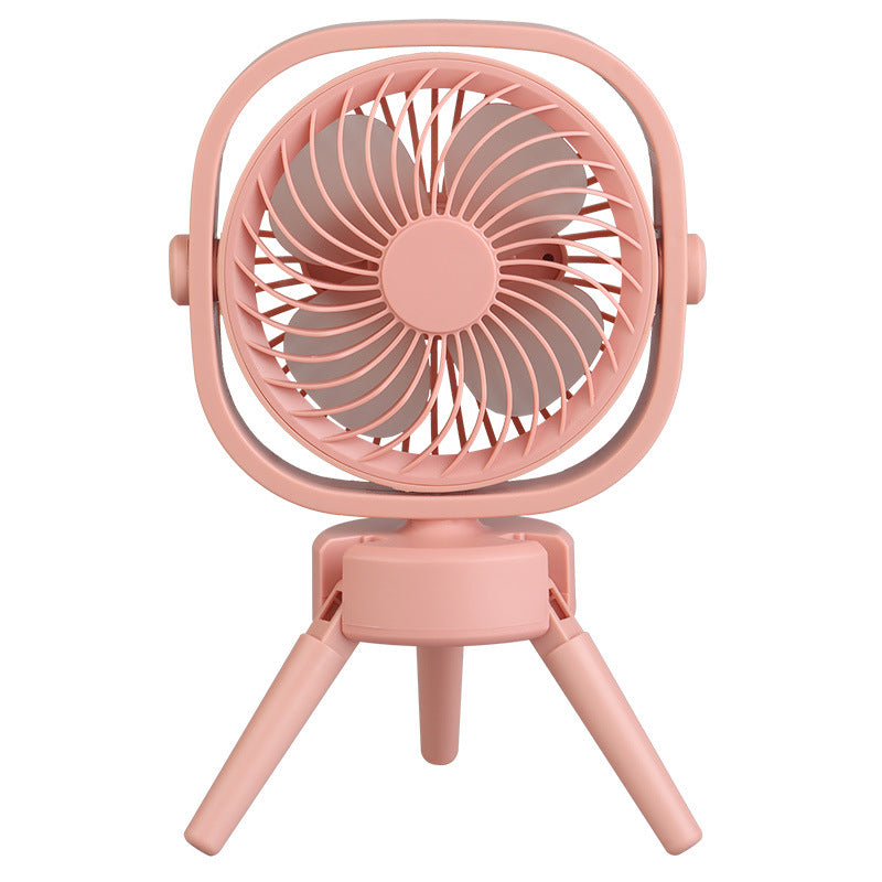Ladies Portable Mini Fan with Foldable Tripod Bowlift