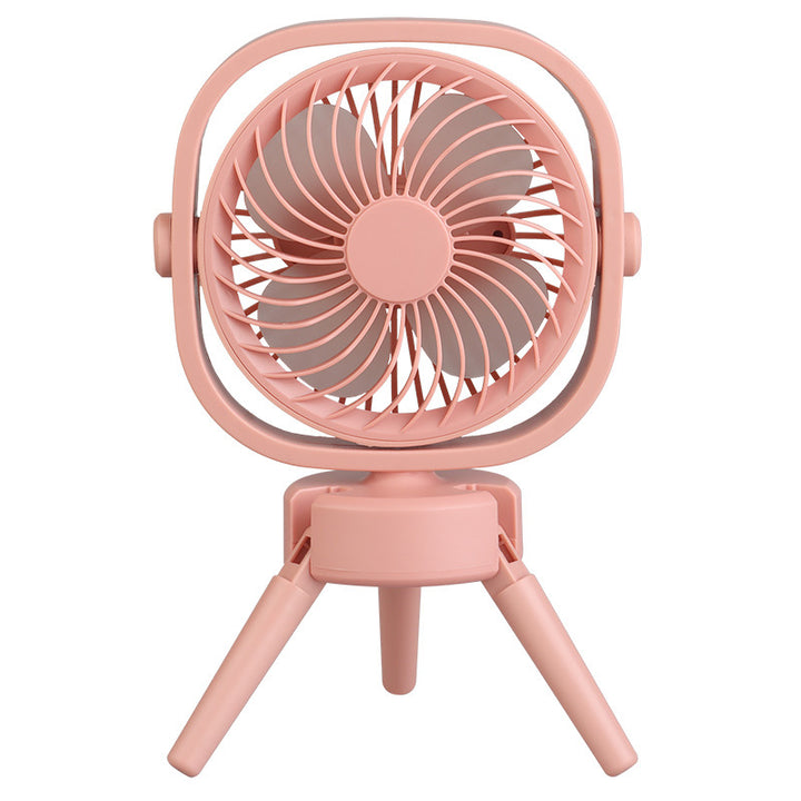 Ladies Portable Mini Fan with Foldable Tripod Bowlift