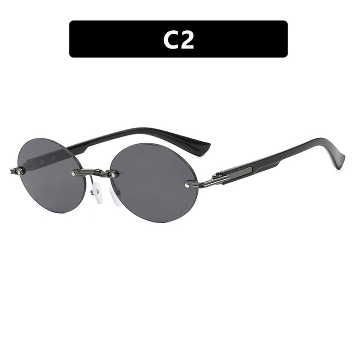Women's round sunglasses with elegant wooden frame and UV protection Bowlift