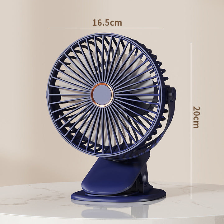 Unisex Portable Clip-On Fan Bowlift