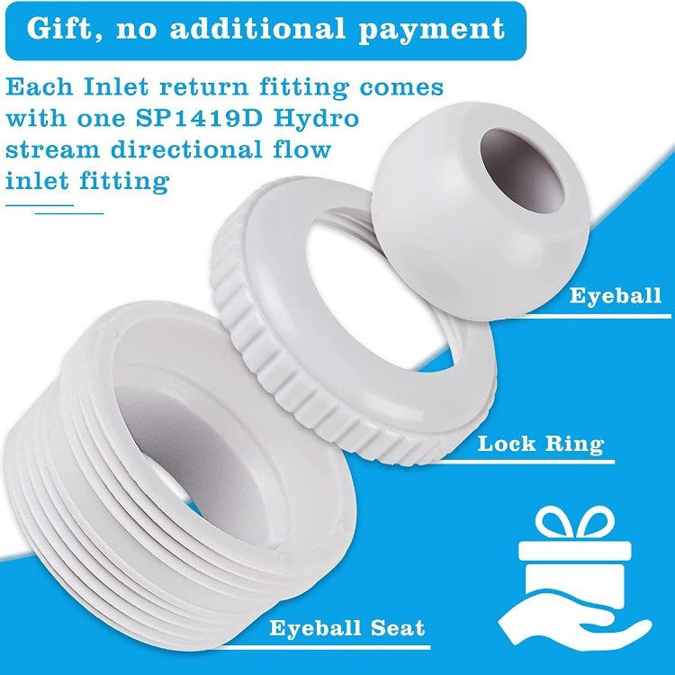 Adjustable threaded PVC toilet pan connector and waste flange adapter Bowlift