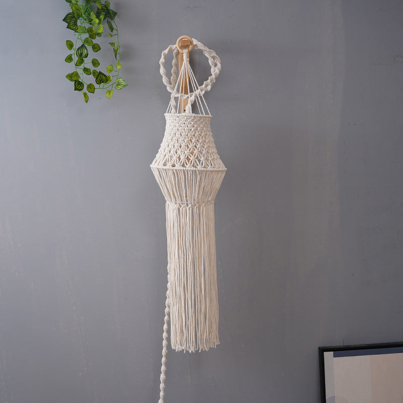Macramé Pendant Light Shade Bowlift
