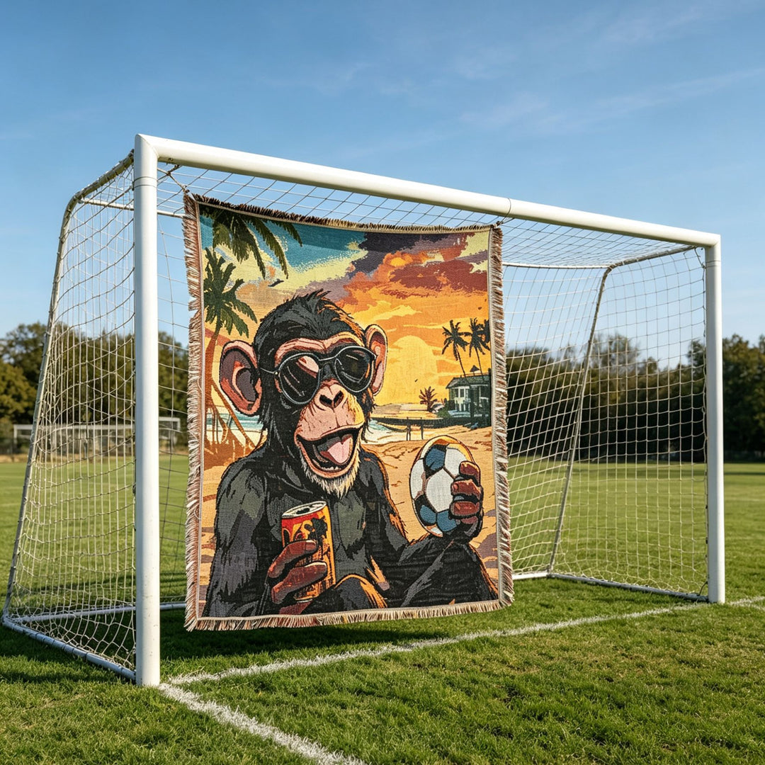 Whimsical Animal-Themed Tapestry Throw Blanket
