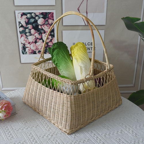 Woven Storage Basket Bowlift