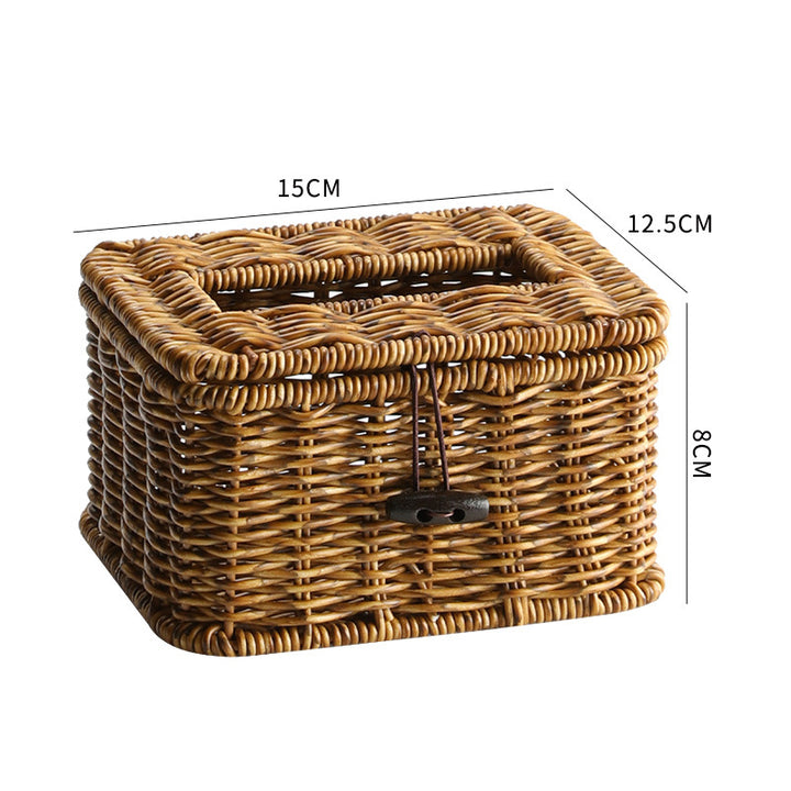 Decorative Handwoven Storage Box Bowlift