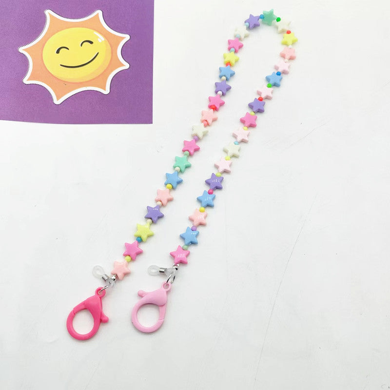 Playful necklace with heart pendants Bowlift