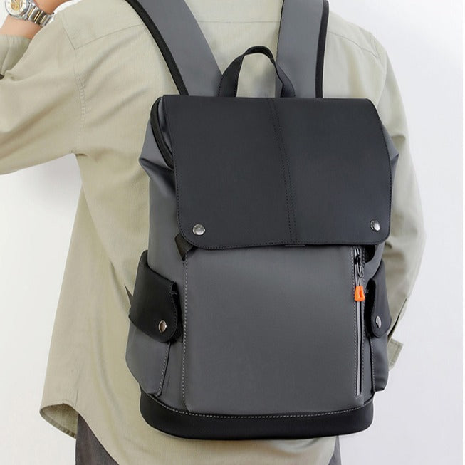 More modern backpack with multiple compartments and customizable design Bowlift
