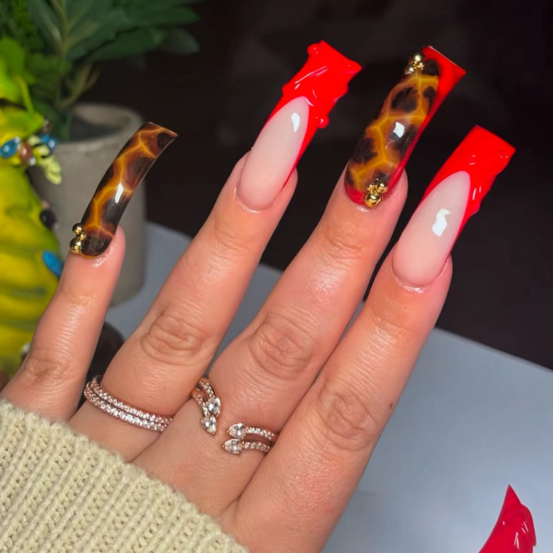 Artistic Oversized Nail Extensions Bowlift