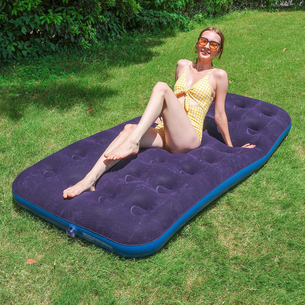 Women's Comfortable Inflatable Lounge Chair with Soft Surface Material Bowlift