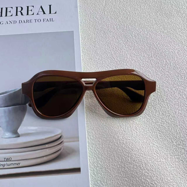 Oversized Fashion Frame Sunglasses Bowlift
