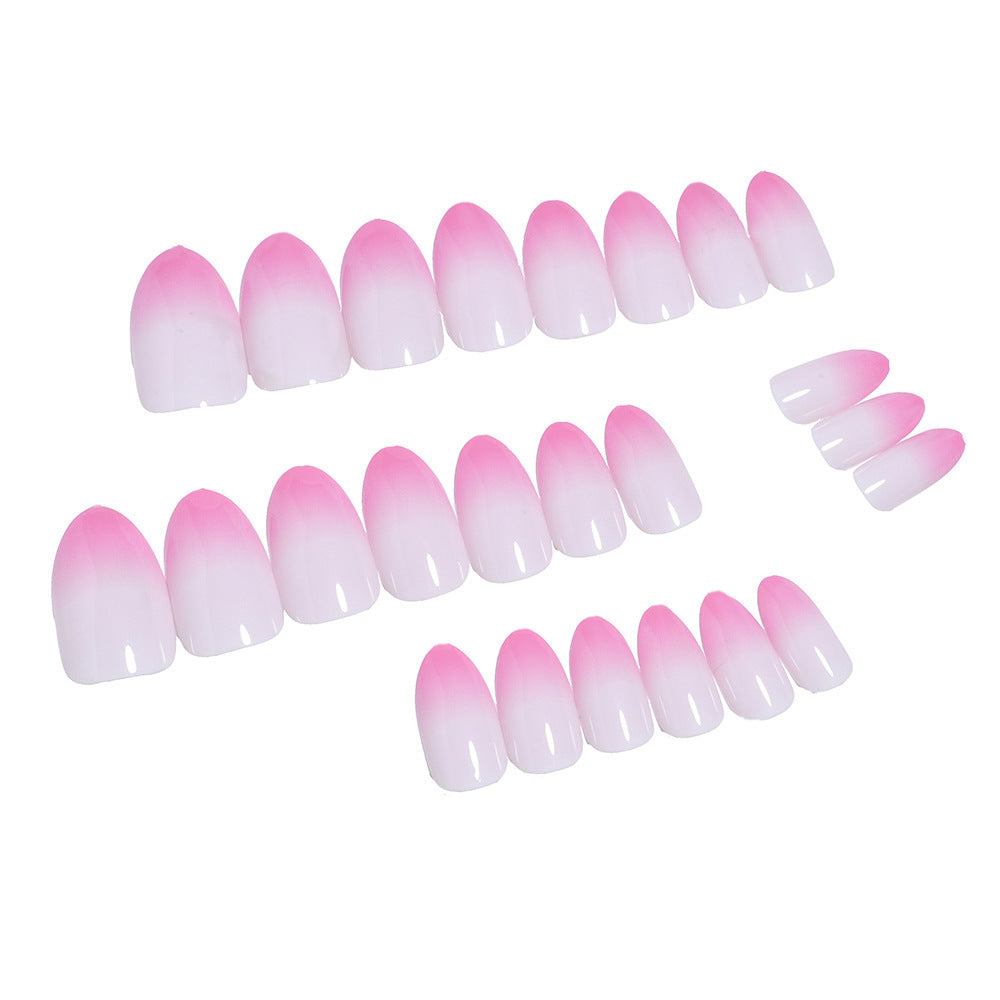 Ombre False Nail Set Bowlift