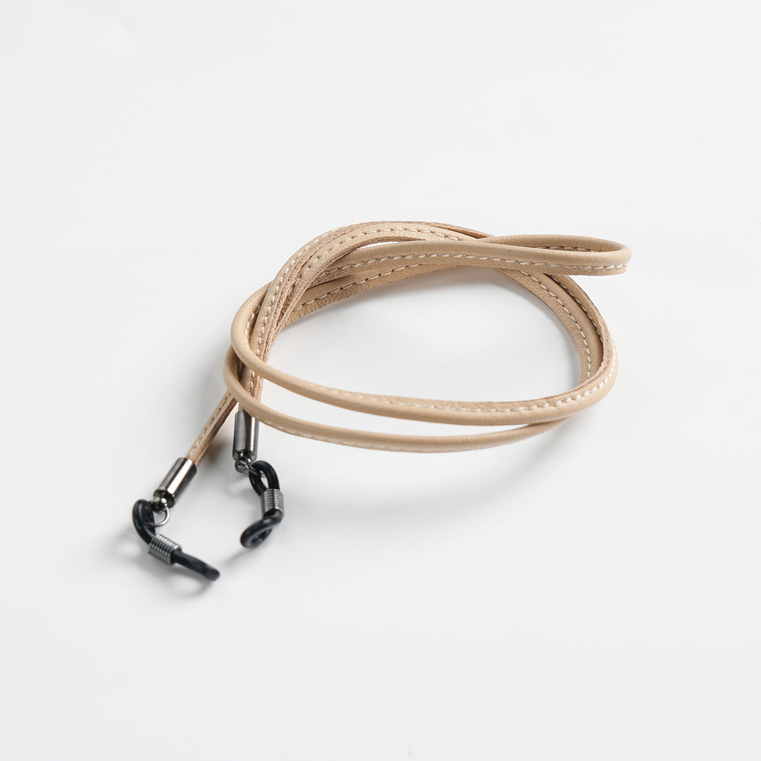 Stylish Leather Eyewear Retainer Bowlift