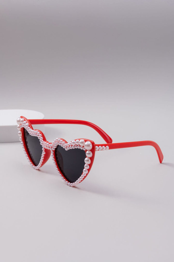 Heart-Shaped Glamorous Sunglasses Bowlift