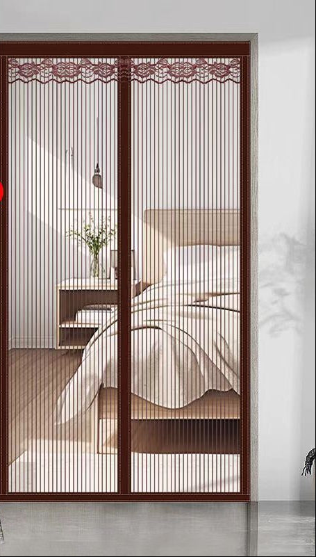 Magnetic Closure Mesh Curtain Bowlift