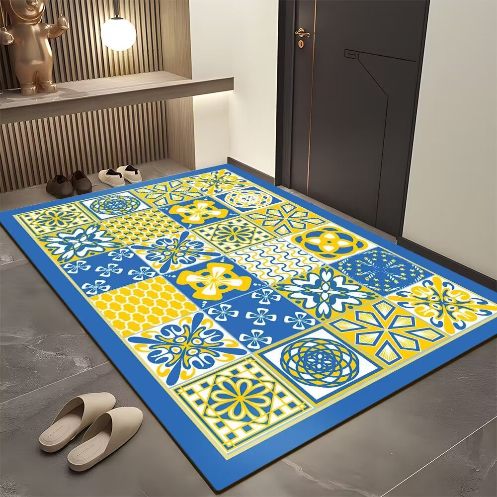 Geometric Patterned Area Rug