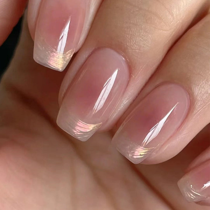 Premium Rhinestone-Embellished Press-On Nails Bowlift