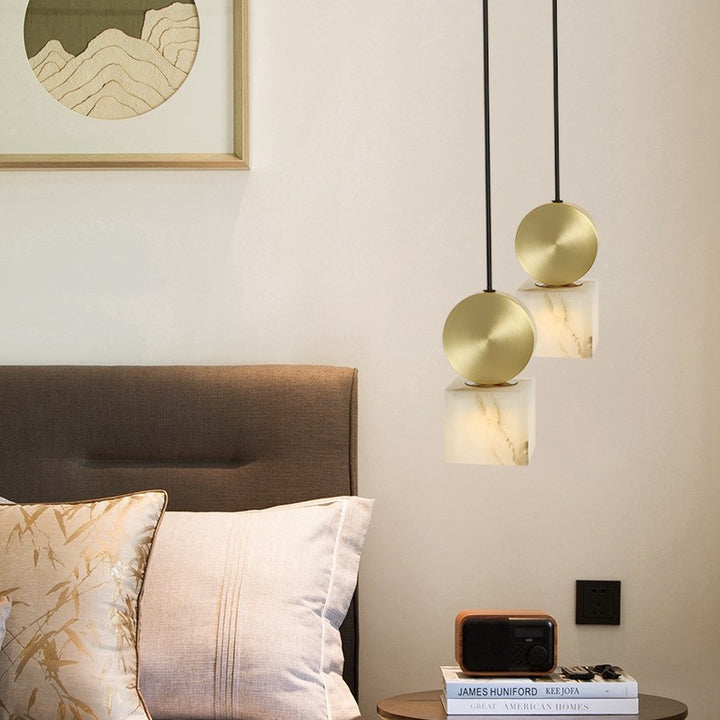 Elegant Marble Pendant Light Fixture