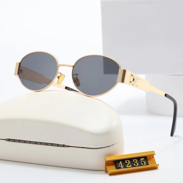 Women's exclusive oval-shaped designer sunglasses Bowlift