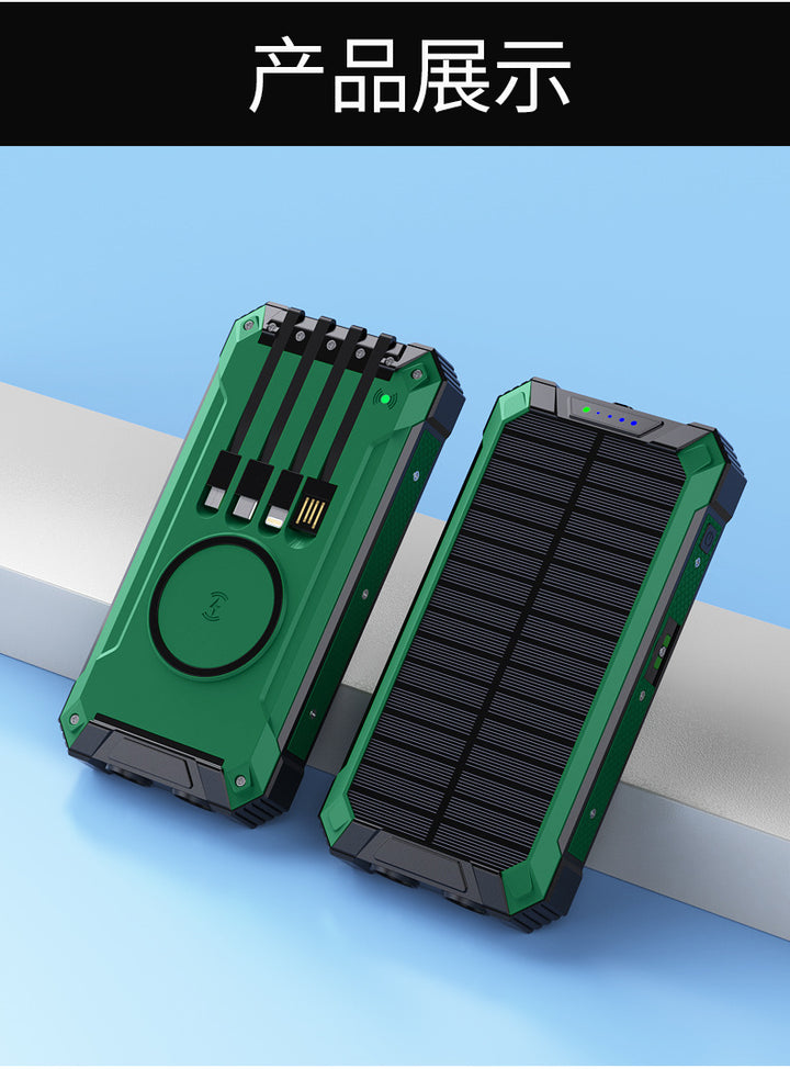 Portable Solar Power Bank Bowlift