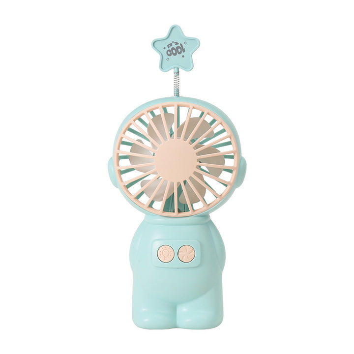 Ladies Portable Mini Fan with Creative Flower Design Bowlift