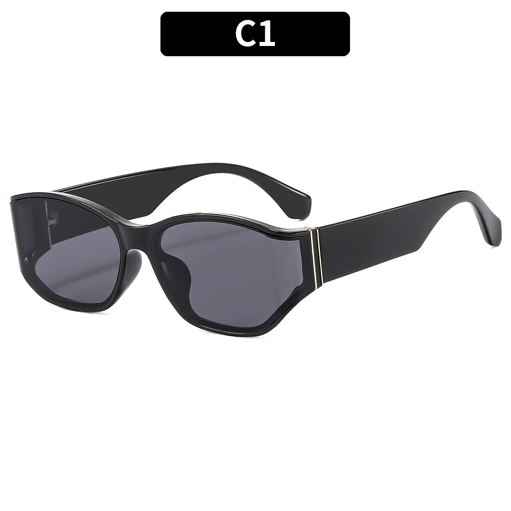 Contemporary Cat-Eye Sunglasses