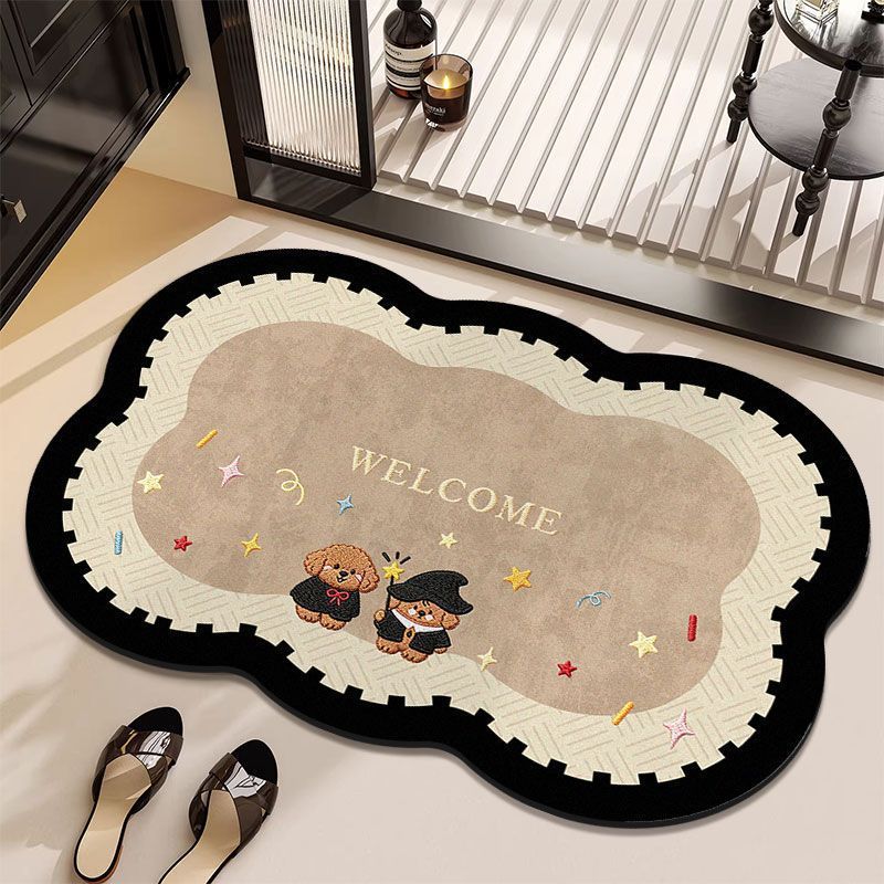 Playful Cartoon-Themed Area Rug