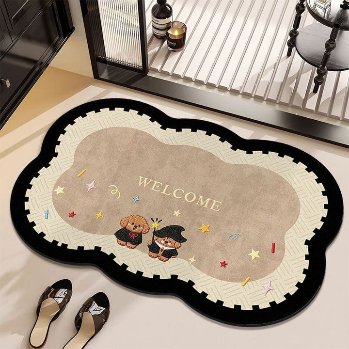 Playful Cartoon-Themed Area Rug