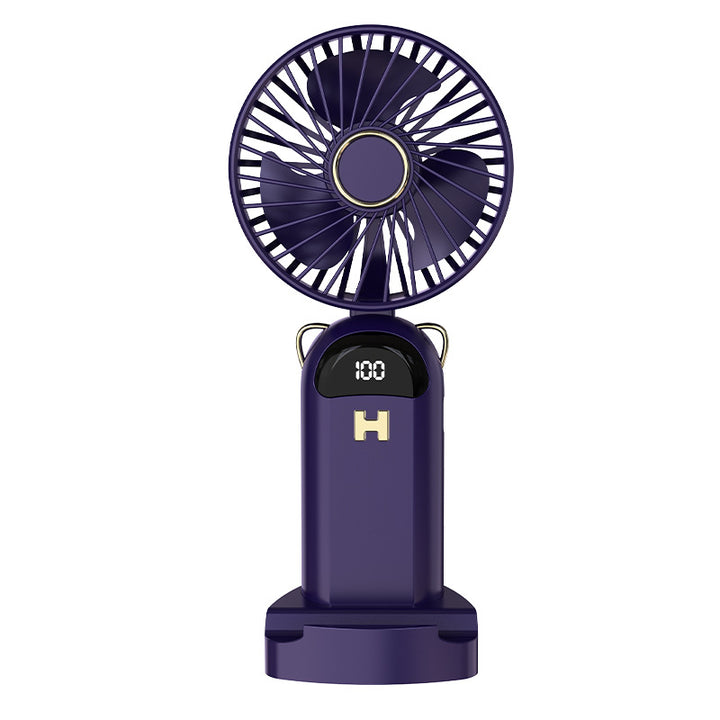 Unisex Portable Rechargeable Handheld Fan Bowlift