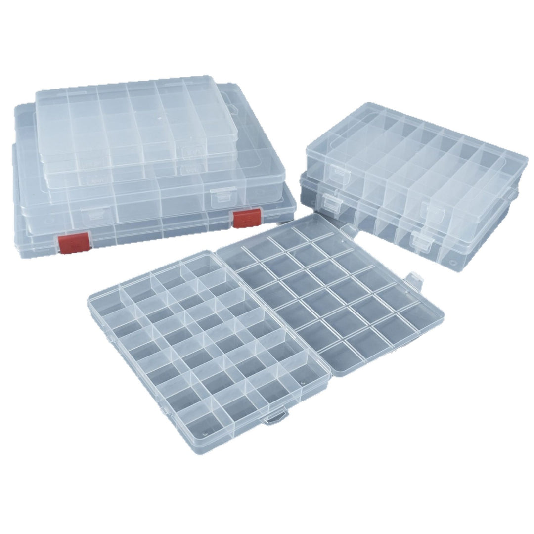Clear Multi-Section Craft Organizer Bowlift