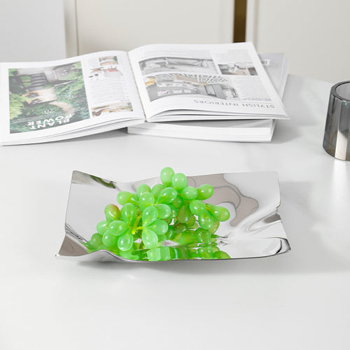 Decorative Metal Serving Dish