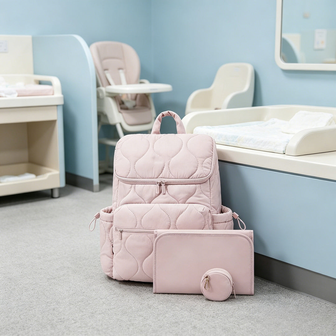 Practical Travel Bag in Quilt Look Bowlift