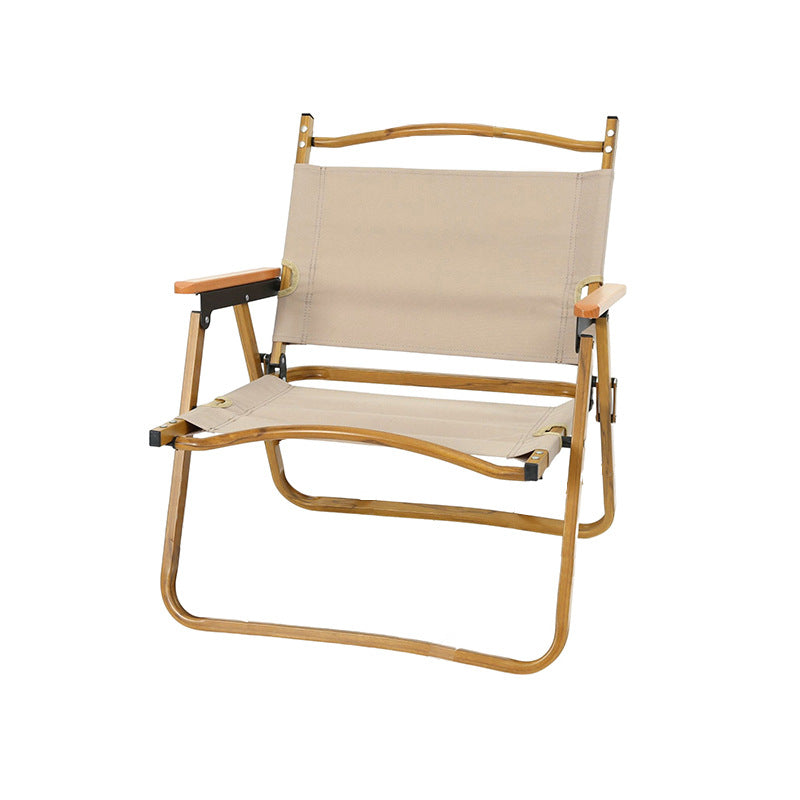 Folding chair with ergonomic backrest and stable frame Bowlift