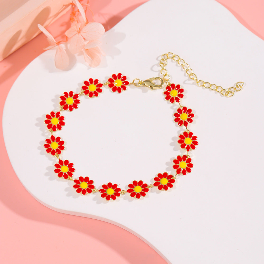 Floral Charm Bracelet Bowlift