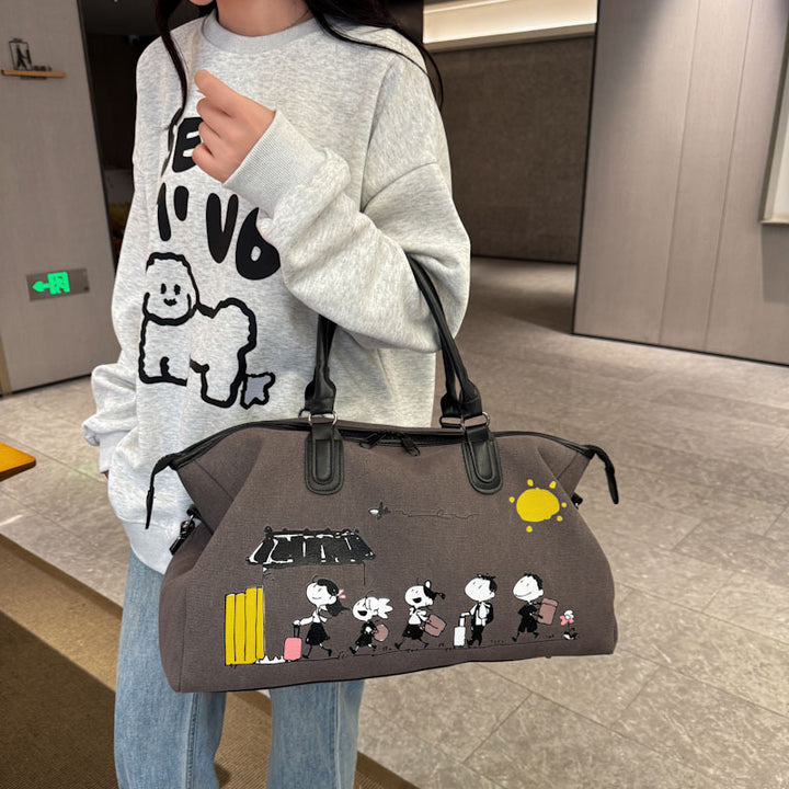 Multifunctional leisure travel bag with colorful design Bowlift