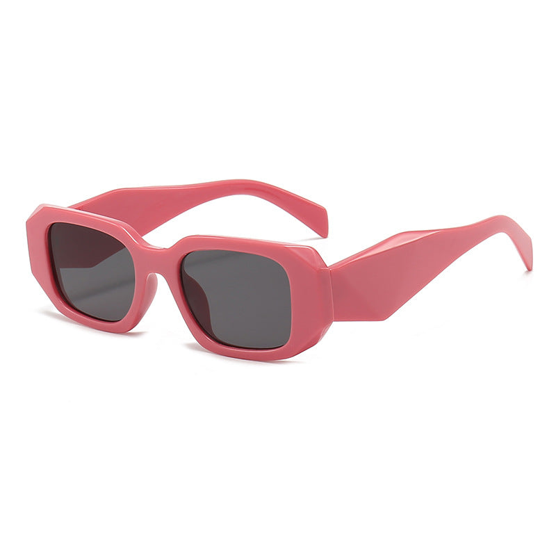 Women Designer Sunglasses with Angular Frame and UV Protection Bowlift