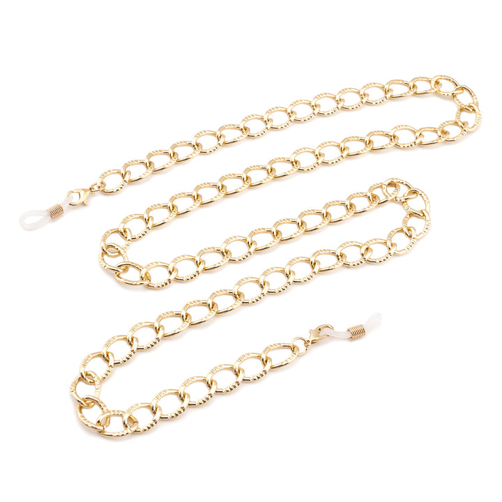 Contemporary Metal Eyewear Chain Bowlift