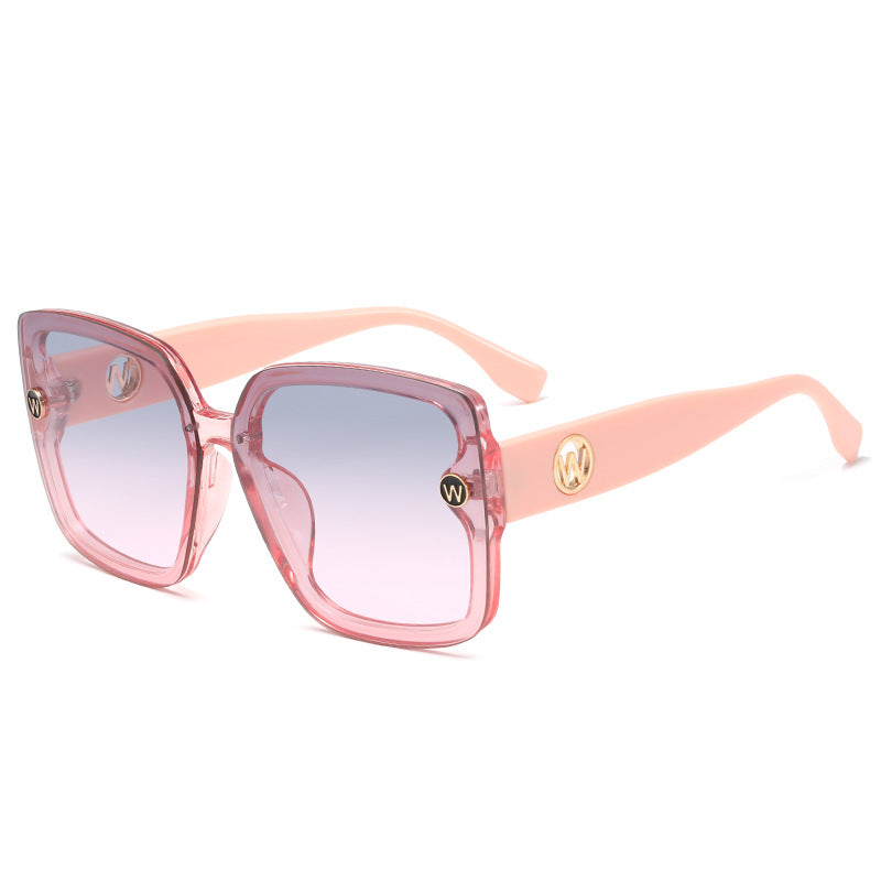 Women's square sunglasses with gradient lenses Bowlift