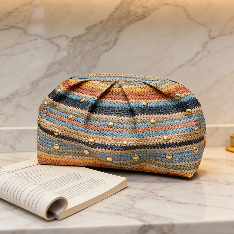 WoHandcrafted Bohemian Crochet Bag Bowlift