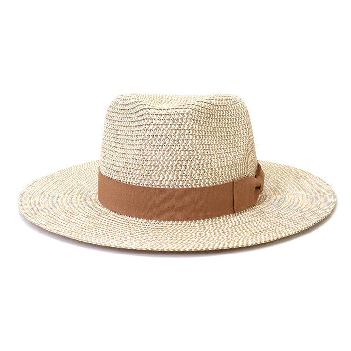 Natural Straw Hat – Beach, Garden, Travel | Bowlift