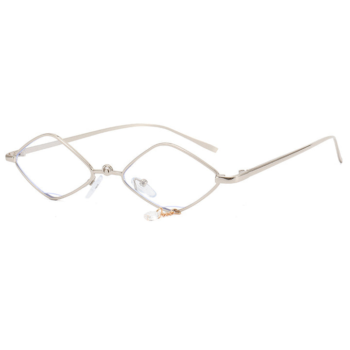 Ladies fashionable sunglasses with faceted frame Bowlift